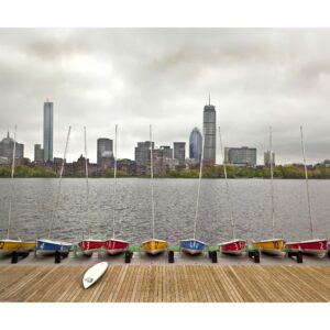 Boats at Rest on the Charles 24x30 copy scaled