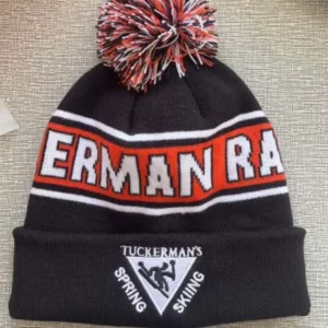 Tuckerman Ravine black orange winter hat