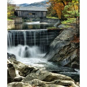 Vermont Woddstock Covered Bridge copy scaled