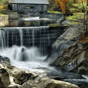 Vermont Woodstock Covered Bridge