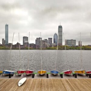 Boats at Rest on the Charles