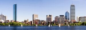 Charles River Sailing Panoramic Photo Print