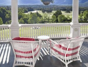 Mount Washington Hotel Back Porch