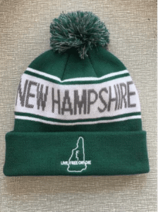 New Hampshire Green Winter Hat