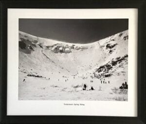 Tuckerman Ravine Poster B&W