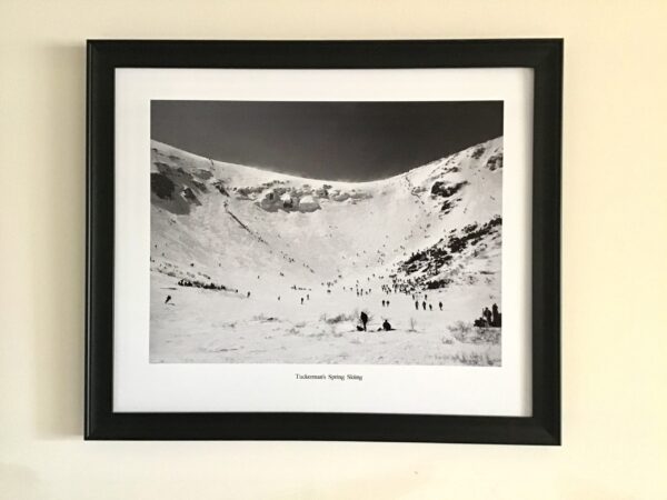 Tuckerman Ravine Poster B&W