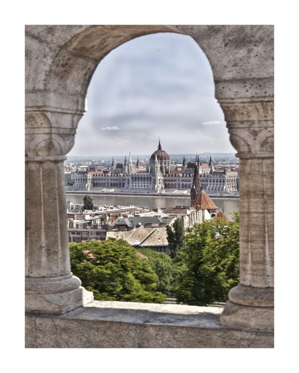 Budapest Architecture Through The Window