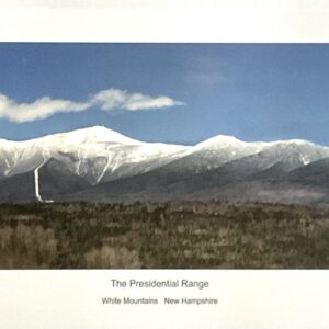 Presidential Range print 12x40