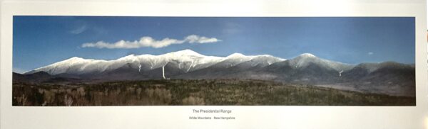 Presidential Range print 12x40