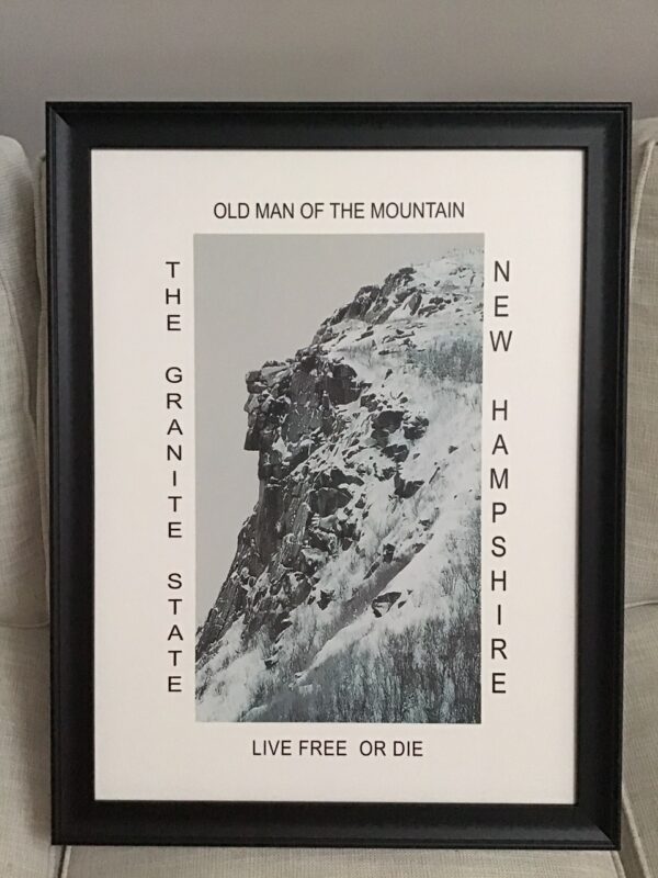 Old Man Of The Mountain Print