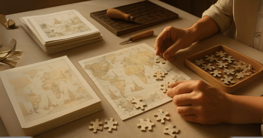 How to Frame and Display the ‘What a Wonderful World’ Puzzle