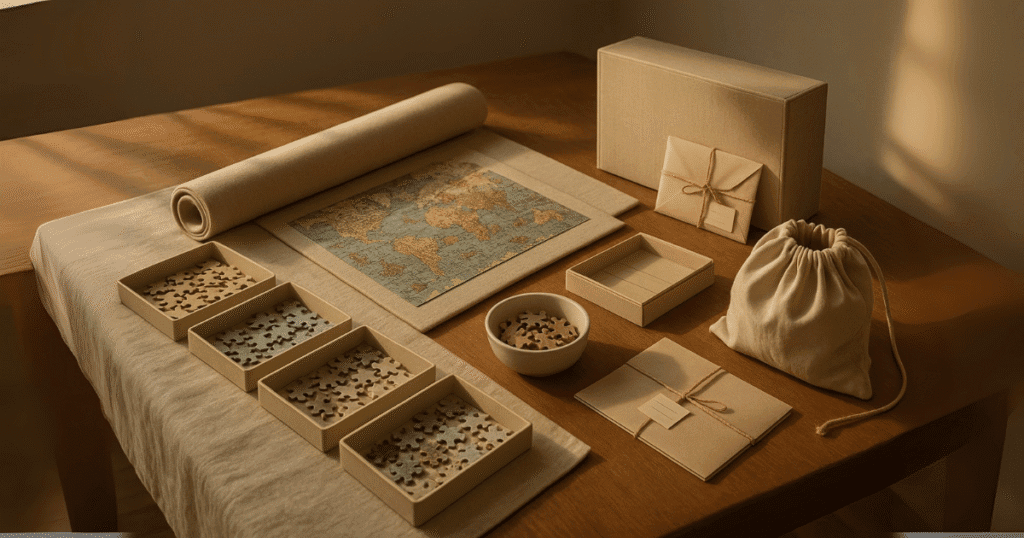 How to Store Your Puzzle Without Losing Pieces