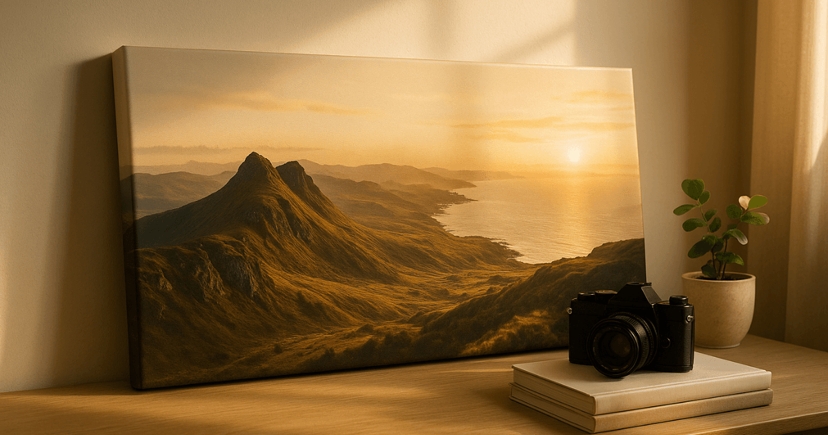 Panoramic Photo Canvas Prints