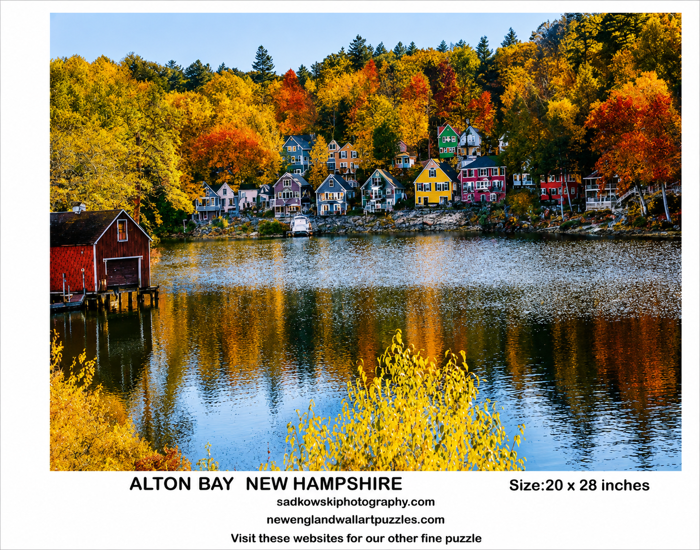 Alton Bay New Hampshire Puzzle